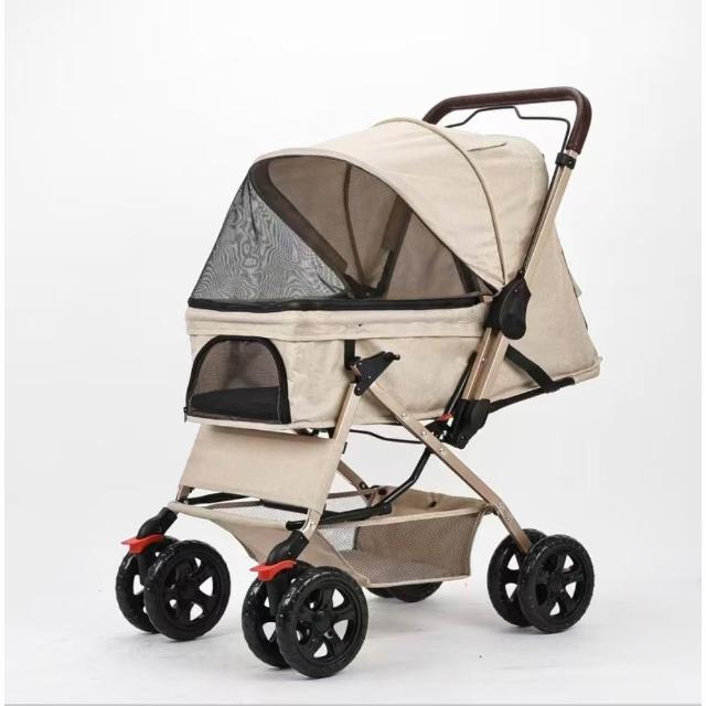 【KIDS PARK】Ingborsa寵物推車/折疊收納款(狗推車/寵物外出推車/貓推車/寵物手推車/折疊式推車)