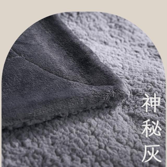 【ISHUR 伊舒爾】法蘭絨羊羔絨暖暖被毯禮盒1入(150x200cm/毛毯/毯子/四季毯/送禮首選/尾牙/春酒/禮品/ISHU)