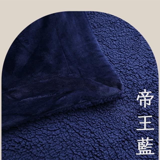【ISHUR 伊舒爾】法蘭絨羊羔絨暖暖被毯禮盒1入(150x200cm/毛毯/毯子/四季毯/送禮首選/尾牙/春酒/禮品/ISHU)