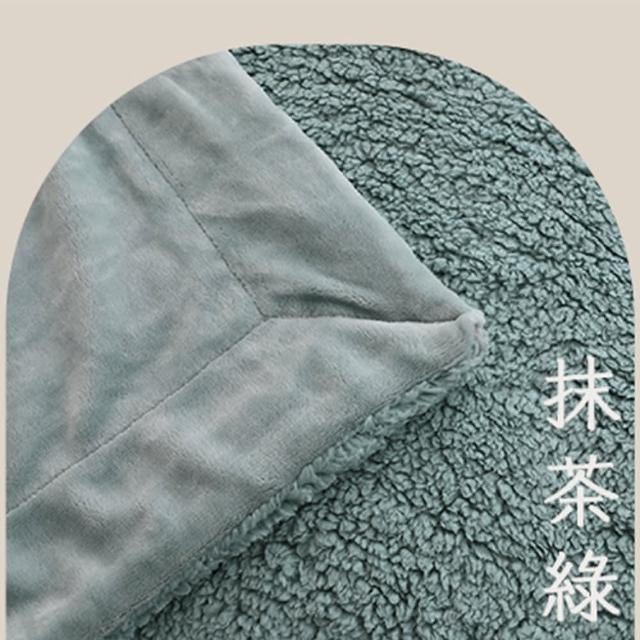 【ISHUR 伊舒爾】法蘭絨羊羔絨暖暖被毯禮盒1入(150x200cm/毛毯/毯子/四季毯/送禮首選/尾牙/春酒/禮品/ISHU)