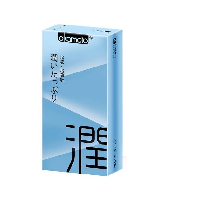 【okamoto 岡本】★City 透薄 極潤保險套(10入x6盒)
