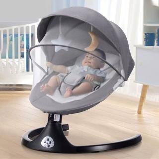【DEAREST BABY】斜躺搖籃 嬰兒搖搖椅 搖籃躺椅(新生兒搖搖床 安撫椅 嬰兒床 安撫躺搖椅 哄娃神器 搖搖椅)