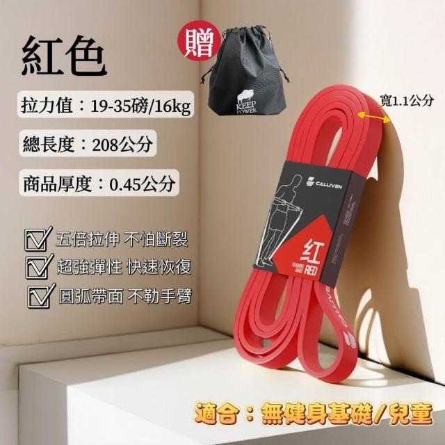 【keep power】拉力帶 彈力帶 阻力帶 健身專用 拉伸瑜珈(半年保固)