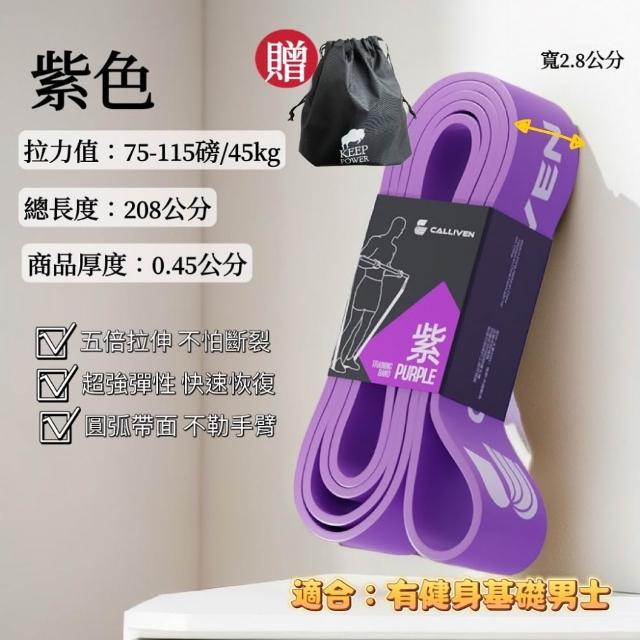 【keep power】拉力帶 彈力帶 阻力帶 健身專用 拉伸瑜珈(半年保固)