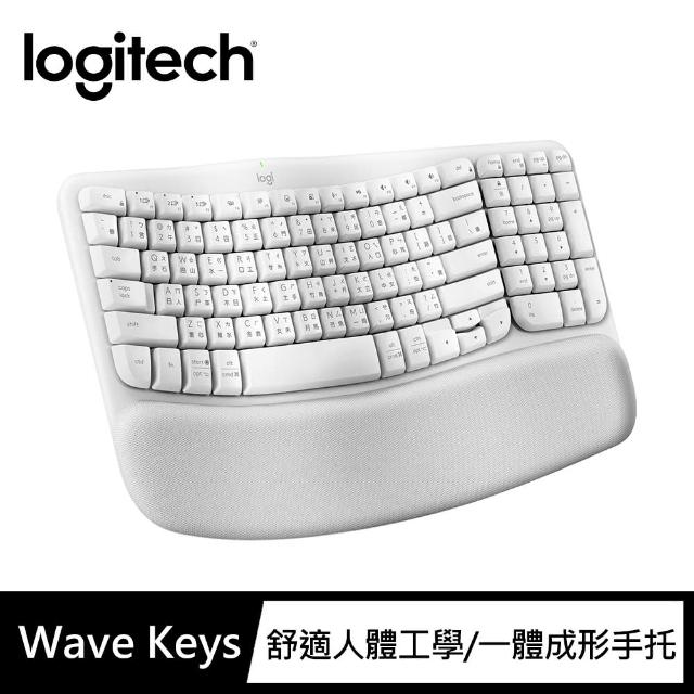 【Logitech 羅技】Wave Keys人體工學鍵盤