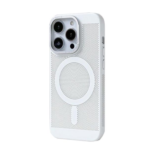 【Jmax】IPhone 14 6.1吋 magsafe磁吸冰磁散熱手機殼防摔殼(IPhone 14 6.1吋 magsafe)