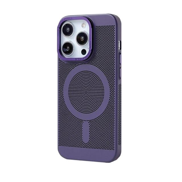 【Jmax】IPhone 14 6.1吋 magsafe磁吸冰磁散熱手機殼防摔殼(IPhone 14 6.1吋 magsafe)
