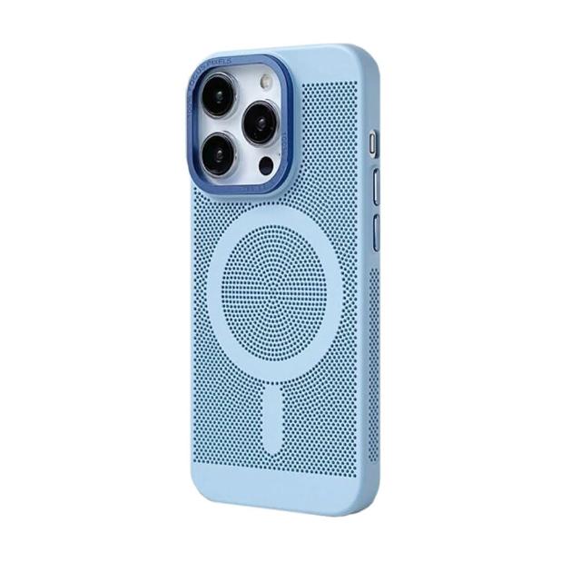 【Jmax】IPhone 14 6.1吋 magsafe磁吸冰磁散熱手機殼防摔殼(IPhone 14 6.1吋 magsafe)