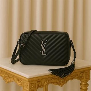 【YSL】LOU絎縫皮革相機包