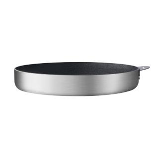 【MODORI】不鏽鋼鍋具平底鍋 24cm(可拆式手柄/IH適用/不挑爐具)