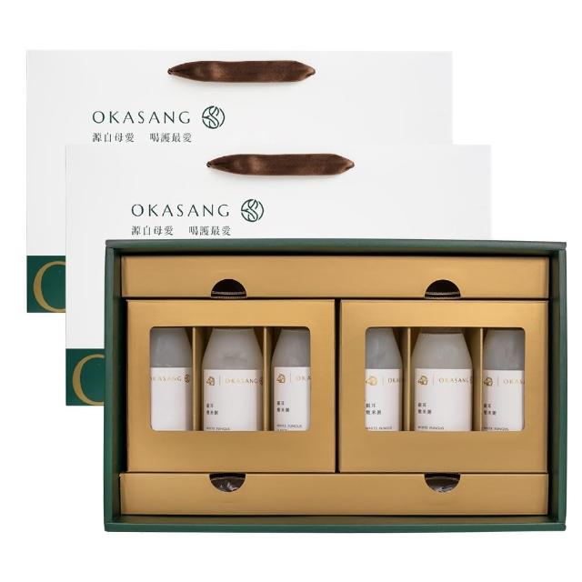 【O卡桑】精裝白木耳露禮盒｜日常滋補｜195ml×6入×2盒(共12入)