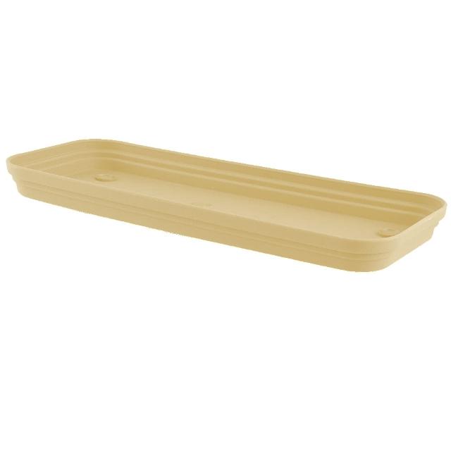 【翠筠用品】彩陶花槽底盤 小