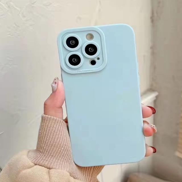 【小玉貼膜】適用iPhone天使眼鏡頭全包磨砂手感防摔殼手機殼軟殼(iPhone12 Pro Max)