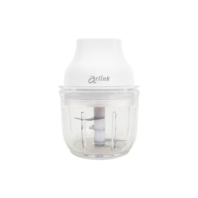 【Arlink】AG270C 玻璃雙杯無線調理機｜10秒瞬碎備料神器 (生熟分離/寵物鮮食/自製醬料) Type-C充電