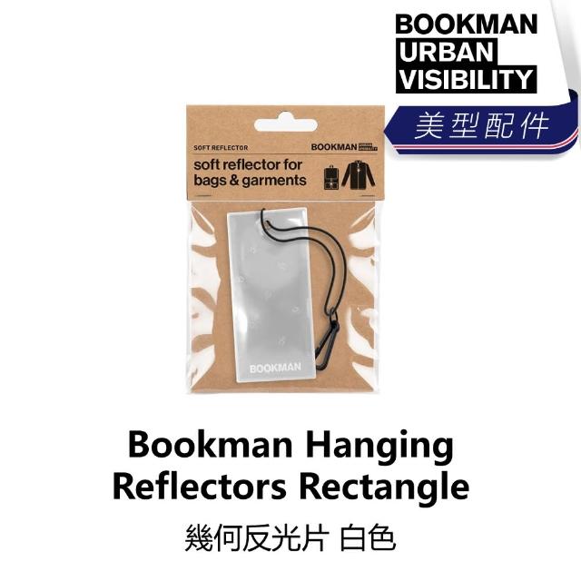 【BOOKMAN】Hanging Reflectors Rectangle 幾何反光片 黑/薄荷綠/粉紅/白色(B1BM-HRR-XX000N)