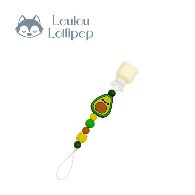 【Loulou lollipop】甜心版串珠固齒器奶嘴鍊夾(多款任選)