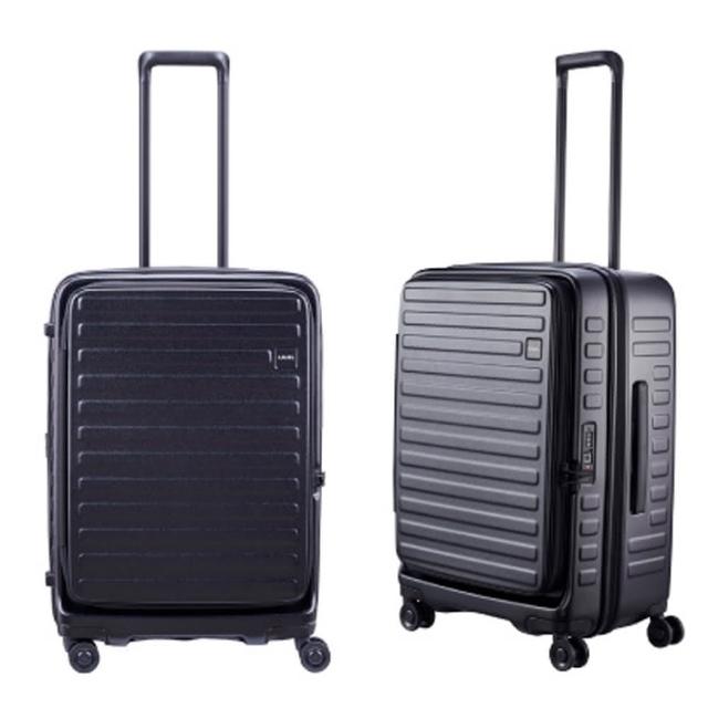 【LOJEL】CUBO FIT 29.5吋 前開式擴充拉鍊拉桿箱(行李箱 旅行箱 胖胖箱)