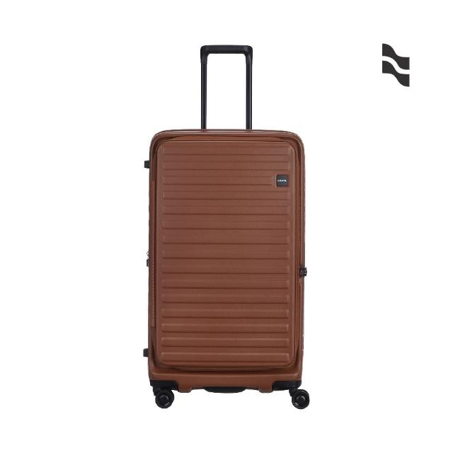 【LOJEL】CUBO FIT 29.5吋 前開式擴充拉鍊拉桿箱(行李箱 旅行箱 胖胖箱)