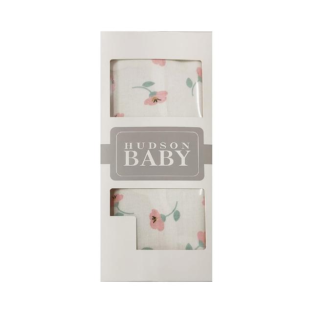 【Hudson Baby】Touched By Nature有機棉可調式懶人包巾(寶寶新生兒浴巾/哺乳巾/推車毯/蓋巾/彌月禮)