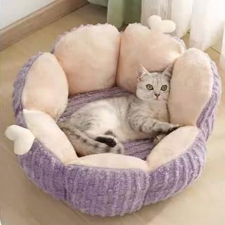 【MIAO FAIRY 喵仙兒】仙人掌毛絨寵物睡窩-紫色/綠色