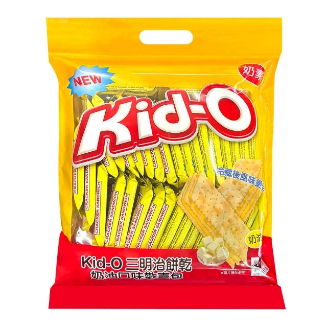 【Kid-o】三明治餅乾綜合風味歡樂包/奶油風味歡喜包/綜合厚餡夾心酥-午厚時光(612g/273g)
