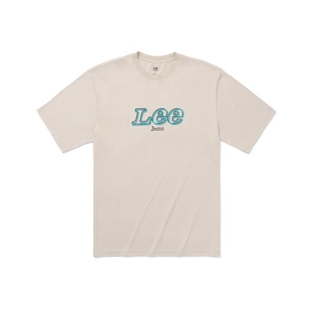 【Lee】男裝 短袖T恤 / 胸前立體LOGO 共2色 季節性版型(LB402018169 / LB402018179)