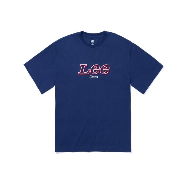 【Lee】男裝 短袖T恤 / 胸前立體LOGO 共2色 季節性版型(LB402018169 / LB402018179)