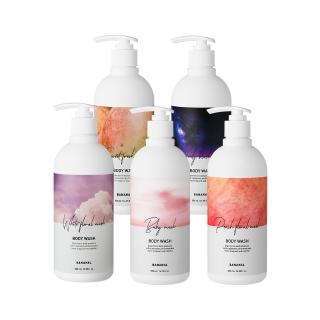 12542310 OL 【BANANAL】韓國植物萃取香氛沐浴乳500ml(水潤保濕/含有蘆薈汁/玻尿酸/透明膠狀質地/5款香味任選)