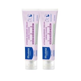 【Mustela 慕之恬廊】衛蓓欣VBC全效護膚膏100mlX2入(123護膚膏 屁屁膏 公司貨 台灣獨家總代理 Mustela)