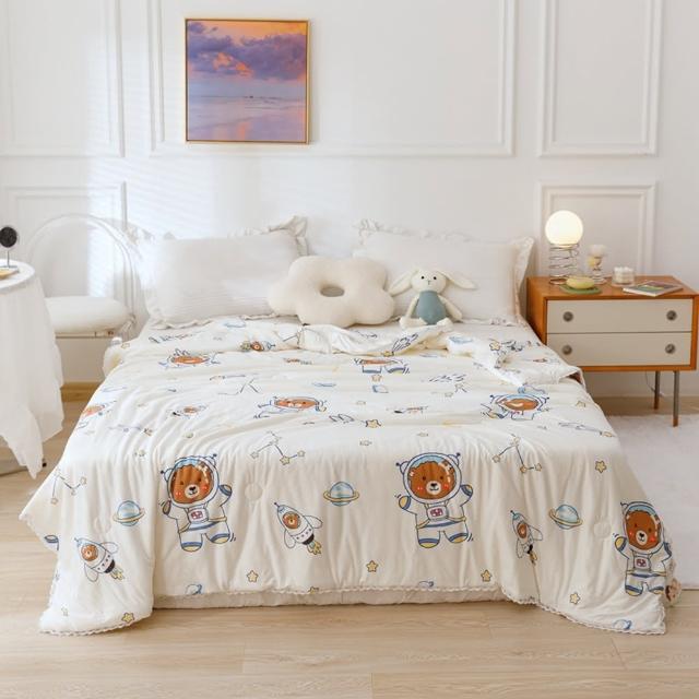 【寢聚 Sleep Club】買一送一 韓系針織棉雲朵被 四季被 棉被 涼被 多色任選(雙人被 150x200cm)