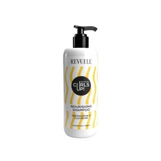 即期品【REVUELE 瑞膚露】即期品捲髮任務彈亮洗髮乳 400ml 效期:2026.06(釋放自然美型波浪 無矽靈無造型劑)