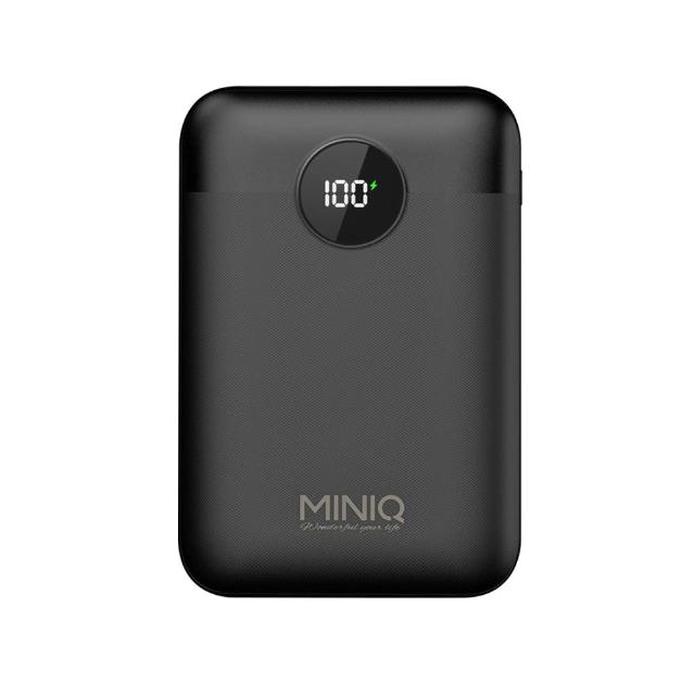 【MiniQ】MD-BP-072 10000mAh 20W PD+QC3.0數顯急速充電行動電源