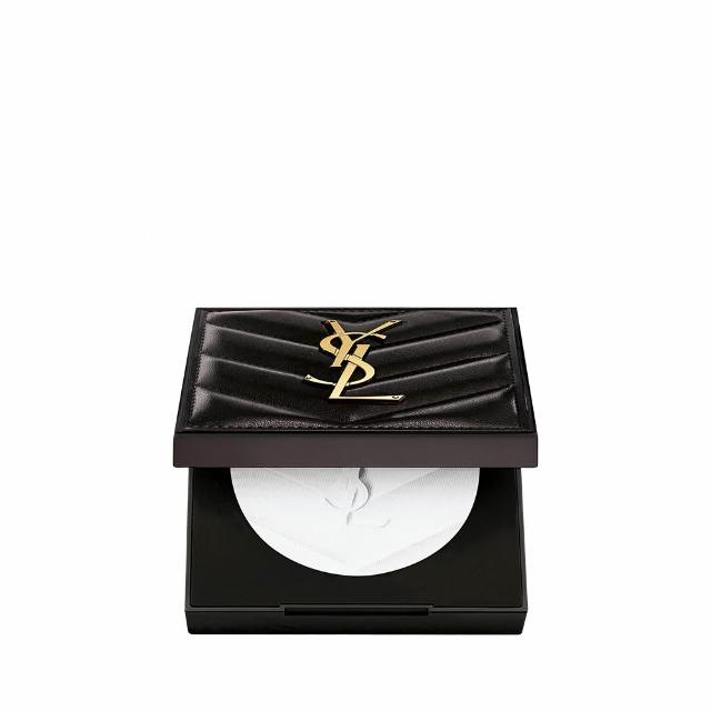 【YSL】官方直營 恆久完美持妝底妝組(午夜粉底25ml+蜜粉餅)