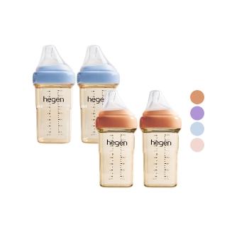 【hegen 總代理】全彩四支組(240ml雙瓶 x2)