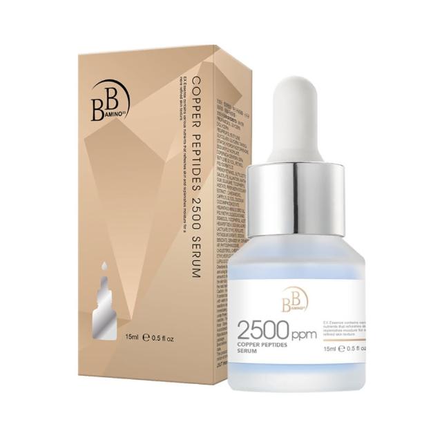 【BB Amino】科研10%玻色因繃帶/2500ppm藍銅胜肽緊緻精華15ml(兩款任選)