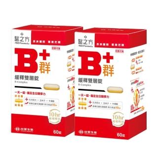 【台塑生醫醫之方】SET-緩釋B群雙層錠x2瓶(60錠/瓶)