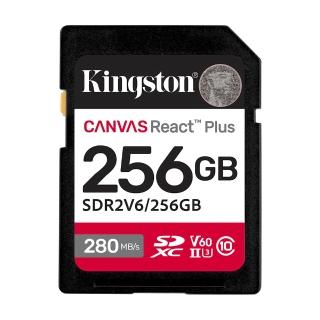 【Kingston 金士頓】256GB SDXC SD U3 V60 UHS-II 記憶卡(SDR2V6/256GB 平輸)