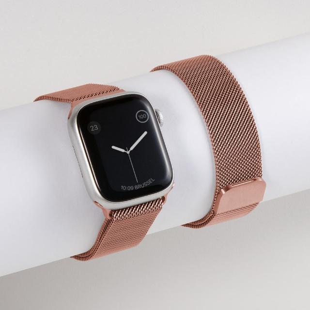 【General】Apple Watch 錶帶 S10/9/8/7/6/5/4/3/2/1/SE系列/Ultra系列 米蘭磁吸錶帶(手錶 錶帶)