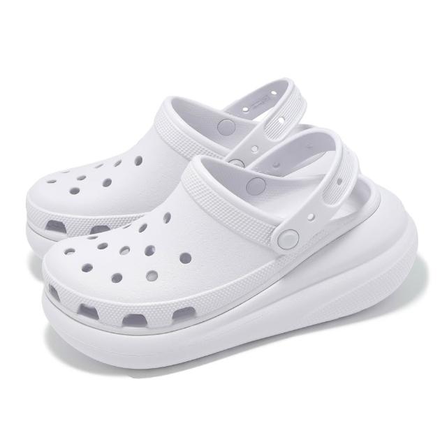 【Crocs】洞洞鞋 Classic Crush Clog 男鞋 女鞋 經典泡芙 超厚底 休閒鞋 涼拖鞋 單一價(2075212Y2)