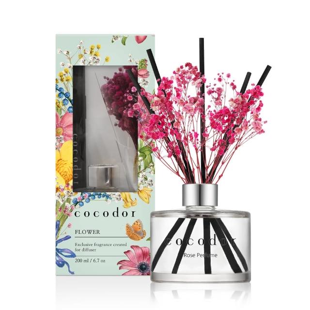 【COCODOR】永生花擴香瓶1+1超值組(永生花120mlx1+經典200mlx1/多款任選/韓國香氛/七夕情人節/送禮)