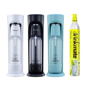 【美國Drinkmate】Rhino410 犀牛機 氣泡水機 (消光黑/珍珠白/土耳其藍)