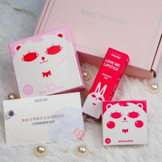 【Recipe box】韓兔「小美人美妝套組」(兒童化妝品 彩妝禮盒 天然彩妝 recipebox)
