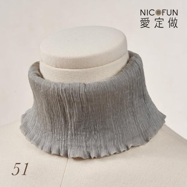 【NicoFun 愛定做】木質系17 玫粉柳葉絲 百搭圍脖 圍巾 100%桑蠶絲 真絲(silk四季圍脖 圍巾 領巾 髮帶)