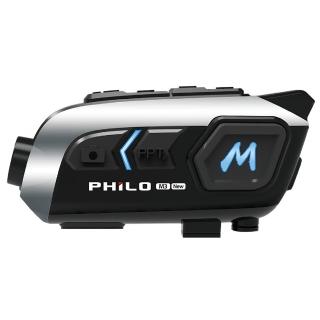 【Philo 飛樂】M3NEW 安全帽藍芽對講行車記錄器 支架可360度旋轉 (贈64G/藍芽安全帽/機車行車紀錄器)