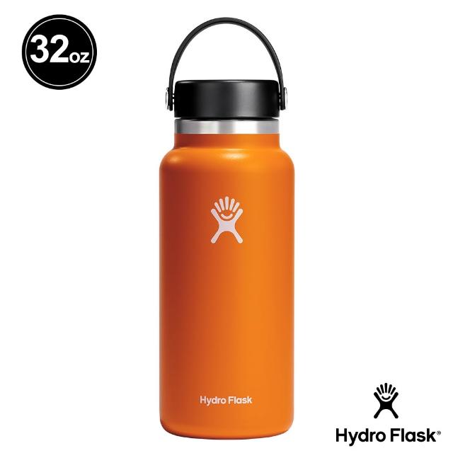 【Hydro Flask】32oz/946ml 寬口 真空 保溫瓶 多色可選(大口徑 大容量 提把 保冰 保冷 保溫)