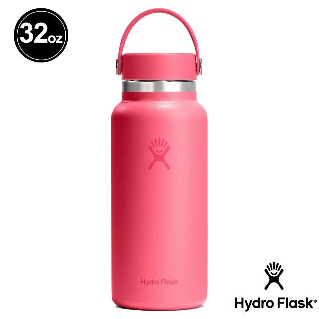 【Hydro Flask】32oz/946ml 寬口 真空 保溫瓶 多色可選(大口徑 大容量 提把 保冰 保冷 保溫)