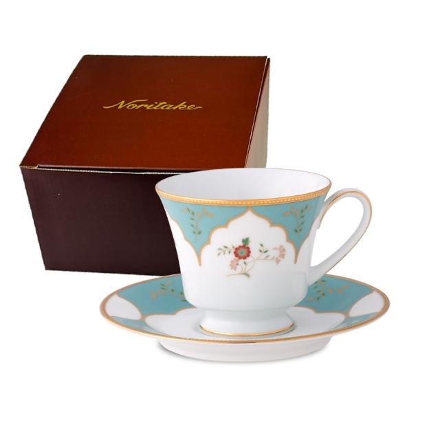 NORITAKE】日系品牌單克金銀邊杯碟咖啡杯(禮盒組) - momo購物網- 好評