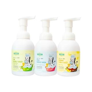 【草本宣言】泡泡二合一慕斯２入組 無添加/艾草/無花果萊姆 400ML(寶貝沐浴+洗髮2in1 一瓶就搞定)