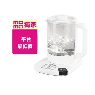 【Fujitek 富士電通】1.8L小白壺丨溫控萬用隨行小白壺養生壺 FTP-EB100(CP值爆表 1.8L大容量)