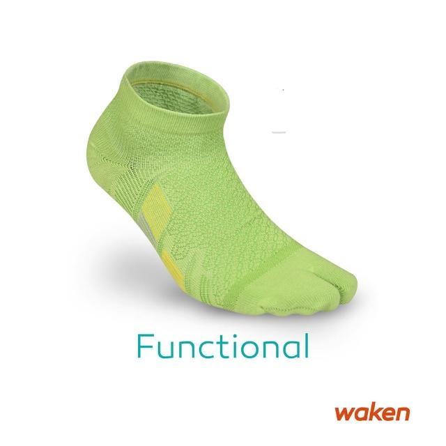 【Waken】極包覆機能忍者襪(兩趾襪/襪子/y拖 馬拉松襪/機能襪/運動襪/繞境夾腳拖專用/競走/超馬)